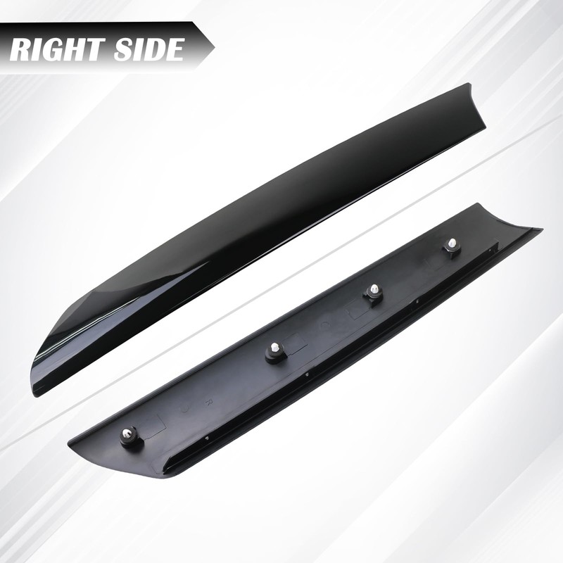 Windshield A Pillar Trim Molding (1 Pair) | Compatible with