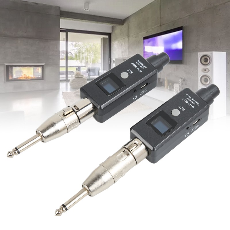 Microphone Wireless System XLR Wireless Transmitter and Receiver Wireless Microphone