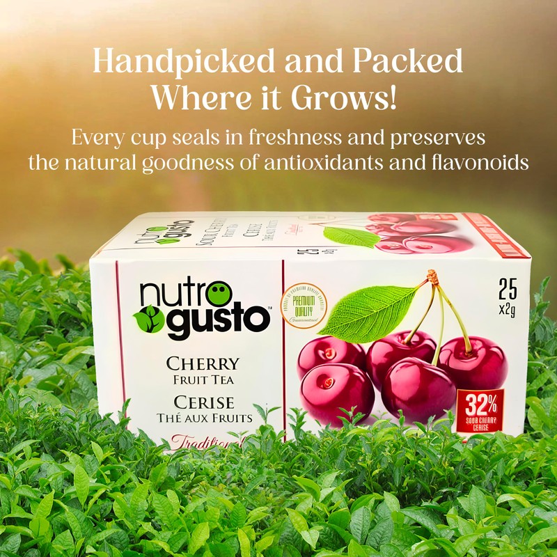 NutroGusto Tea – Cherry – 50 g