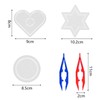 PAVIKE Iron Beads Set (8 Pieces) Perler Beads Plates, Iron