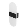 LED Wall Light Acrylic 360° Up Down 6W Warm Modern