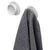 Tiger Tess, Towel Hook, White (Set of 2), 19x53x53mm