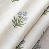 Small Curtains for Windows,Sheer Floral Farmhouse Linen Cafe Curtains 20