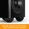 EIHI Pack of 4 Speaker Feet for Subwoofer, Effective Resonance