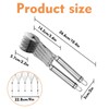 5-Wheel Professional Pastry Food Grade Stainless Steel Pizza Tool, Stainless