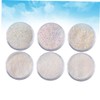 Ipetboom White Nail Glitter Fine Dust Powder Nail Art Decoration
