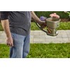 Scotts Whirl Hand-Powered Spreader for Grass Seed, Fertilizer, Salt, Ice