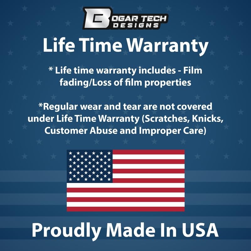 BOGAR TECH DESIGNS - Premium Nano Ceramic Precut Window Tint