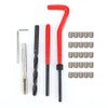 30Pcs Thread Repair Kit Stainless Steel Twisted Drill Wrench Threaded