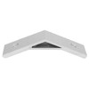 MOUMOUTEN Aluminium Profile Corner Braces Bracket, 10 Pieces Bracket Angle