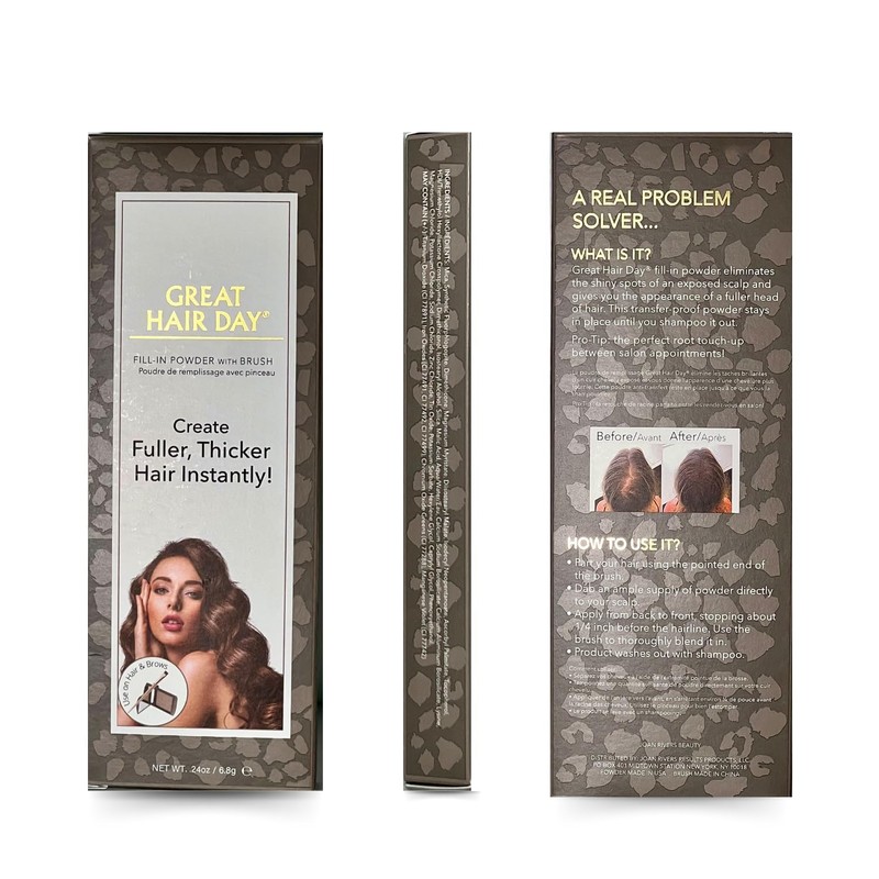 Joan Rivers Great Hair Day Root Touch Up Powder Duo