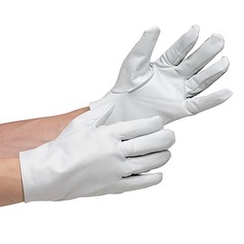 Midori Anzen MT-14D Cow Leather Gloves - White MT14DGYUUW