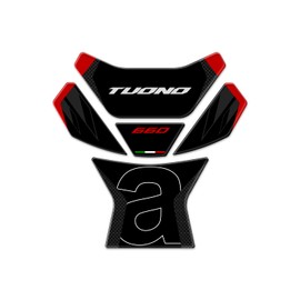Az Graphishop 3D Resin Tank Pad Compatible with Aprilia Tuono 660 2021-2025 GP-3038 (Torque Red)