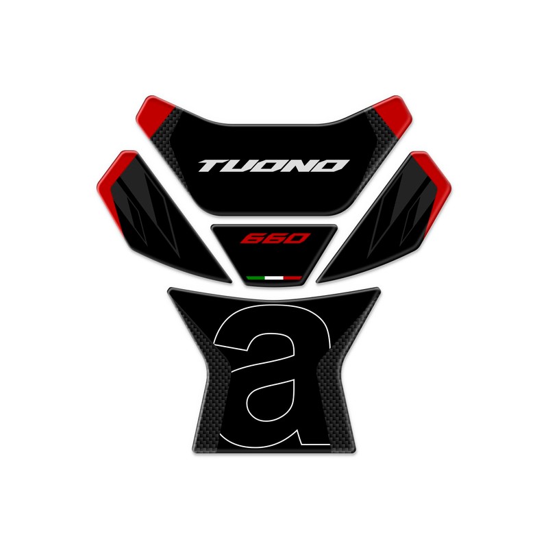 Az Graphishop 3D Resin Tank Pad Compatible with Aprilia Tuono