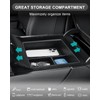 CDEFG for 2025 Armada Center Console Organizer Compatible with 2025
