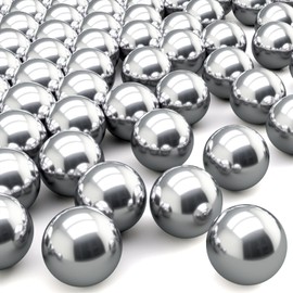 PAGOW 100PCS Paint Mixing Balls Nail Polish 316 Stainless Steel Bearing Balls, 5.5mm/apr. 0.22"
