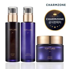참존 [ChamZone] Top Class 7th Generation Lifting Basic Set 3 Types (Skin + Emulsion + Cream)