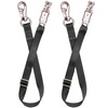 Adjustable Trailer Tie （2 Pack）-Horse Trailer Nylon Strap Tie，Adjusted from