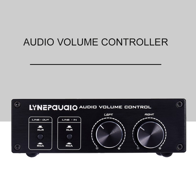 LYNEPAUAIO Passive Audio Volume Controller with Fully-Balanced & Single-Ended Mode