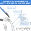 Replacement Kit Compatible with Airfit P10, Including 3 Sizes Pillows,