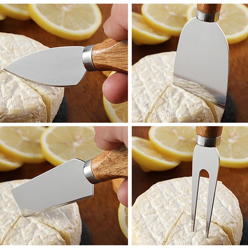 6 Pieces Cheese Knife Set,Cheese Knives Cheese Slicer Cheese Cutter