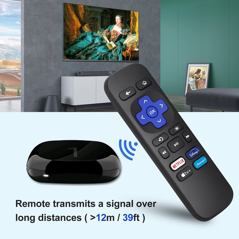 【Pack of 2】 Replacement Remote for Roku Box,for Roku Express,for