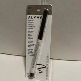 Almay207 brownEye Liner Crayon Built-In Sharpener Smudge-Proof .01 oz/28g New