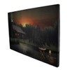 Ohioe Wholesale Long Summer Evening Cabin in The Woods LED