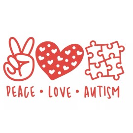 Oracal Proud Autism Neuro Divergent Awareness Vinyl Die Cut Car Decal Pride Mom Sticker - 6 inches