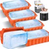 Haldane 5PC Extra Large Ice Block Mold 15LB Ice Cube