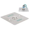 Momentary Push to Exit Button Switch Stainless Steel Panel Door