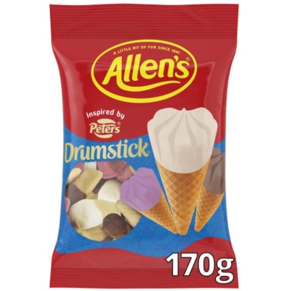 Allens Bulk Allen’s Drumsticks 170g ($6.00 each x 12 units)