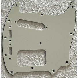 Unbranded New Great-For Fender Kurt Cobain Mustang Guitar Pickguard Scratch Parchment