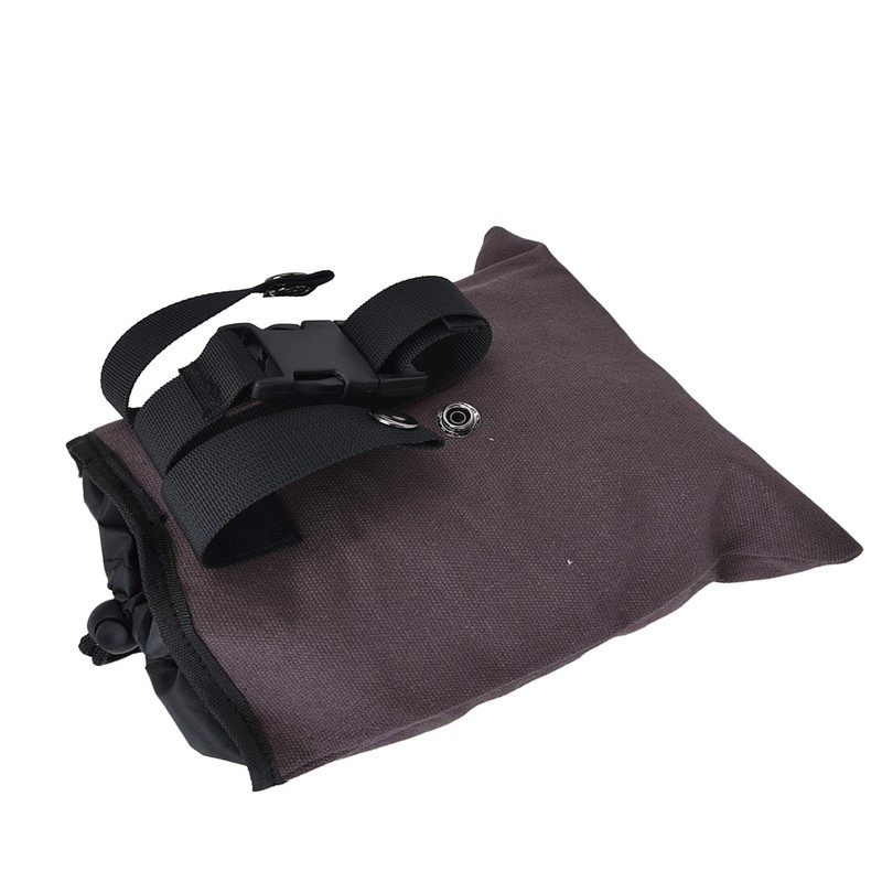 Foraging Bag Canvas Foldable Portable Thick Unique Simple Appearance Belt
