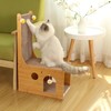 YEMOO ​Cat Scratcher, Cat Scratching Board, L Shaped Vertical Cat