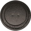 KCHEX Bm0026 Adjustable Black 4" - 8" Stove Pipe Flue Hole Cover 6719900