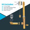 EZ-FLO Trip-Lever Bath Waste and Overflow Drain Kit, 1-1/2 Inch