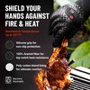 Wamoma Long Sleeve Heat Resistant Grill Gloves - Medium Grilling