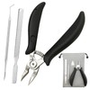 TAKES Nail Clippers Nippers Stainless Steel Nail Clippers Set Curled