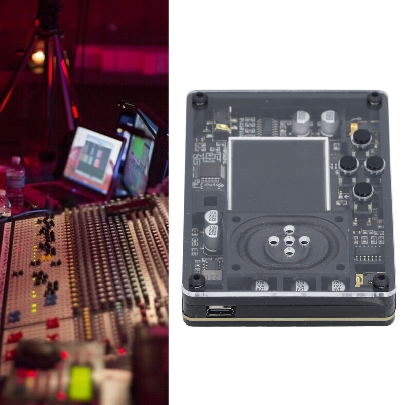 Theremin Kit Electronic Innovative Mini Musical Instrument Gift with Screen