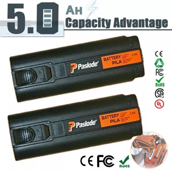 For Paslode 2X 4.8Ah 404717 Battery For PASLODE 900400 900420