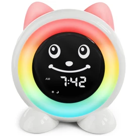 Toddlers Sleep Training Clock, Kids Alarm Clock with Night Light & Nap Timer, Ok to Wake Clock for Girls and Boys