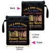Book Sleeve, Book Covers with Zipper, Funny Book Cover Protector