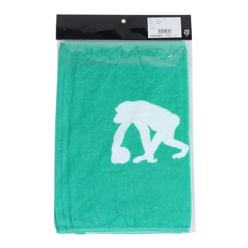 EGOZARU Basic Sports Face Towel EZAC-1901-059-06 (Green/FF/Men's, Lady's, Jr)