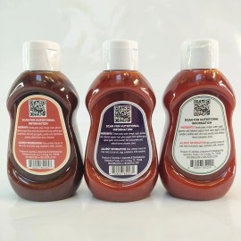 Melinda's Ketchup Ghost Pepper Habanero Chipotle Travel 4 oz 118ml Hot Flavored