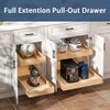 Draworia Pull Out Cabinet Drawers - 6x2 Size Options (12-23'W,18-21'D),