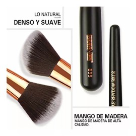 Global Shop Juego De Brochas De Maquillaje Profesional De 20 Piezas