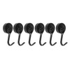 6Pcs Swing Magnetic Hook Set No Drilling Need Decorative Beautiful