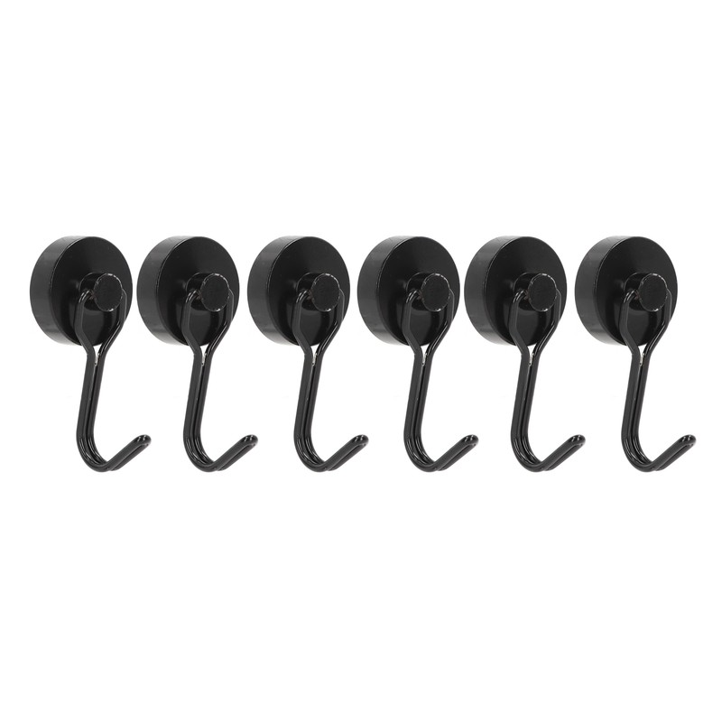 6Pcs Swing Magnetic Hook Set No Drilling Need Decorative Beautiful