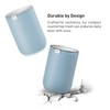 EKO Mini Desk Trash Can with Swing-Top Lid 0.4 Gallon